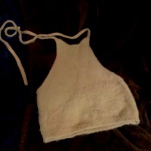 L.A. Hearts Pacsun soft fuzzy halter